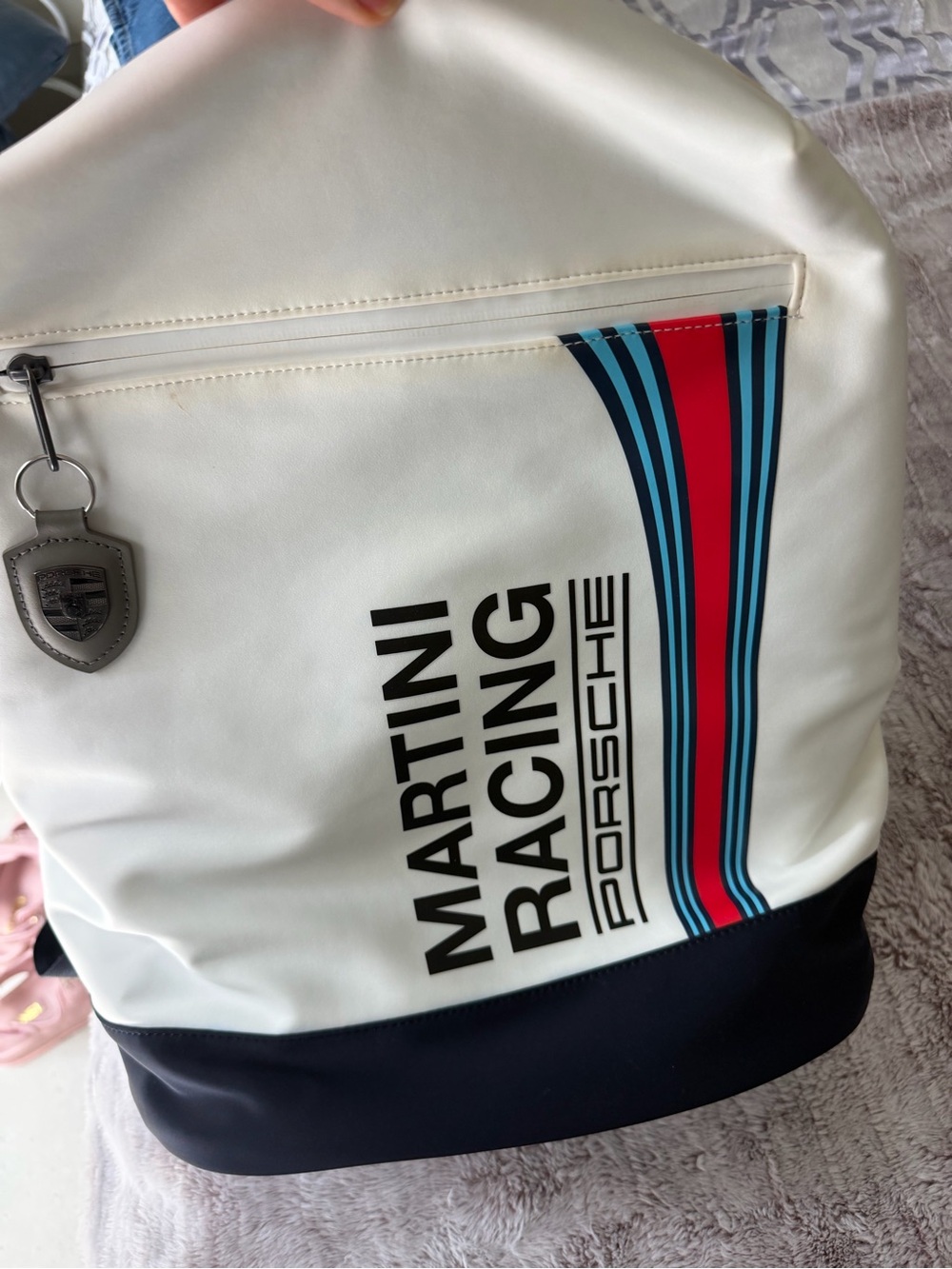 Porsche Design Martini Racing White, Red & Blue Backpack